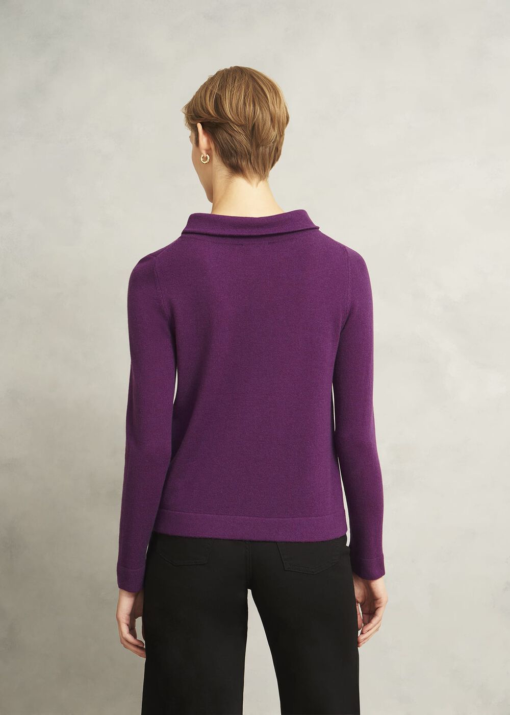 Audrey Sweater, Vibrant Purple, hi-res