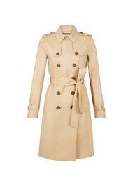 Petite Saskia Water Resistant Trench Coat, Mocha, hi-res
