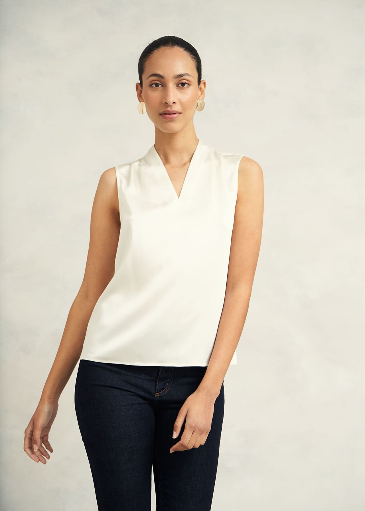 Hobbs Nina Satin Blouse