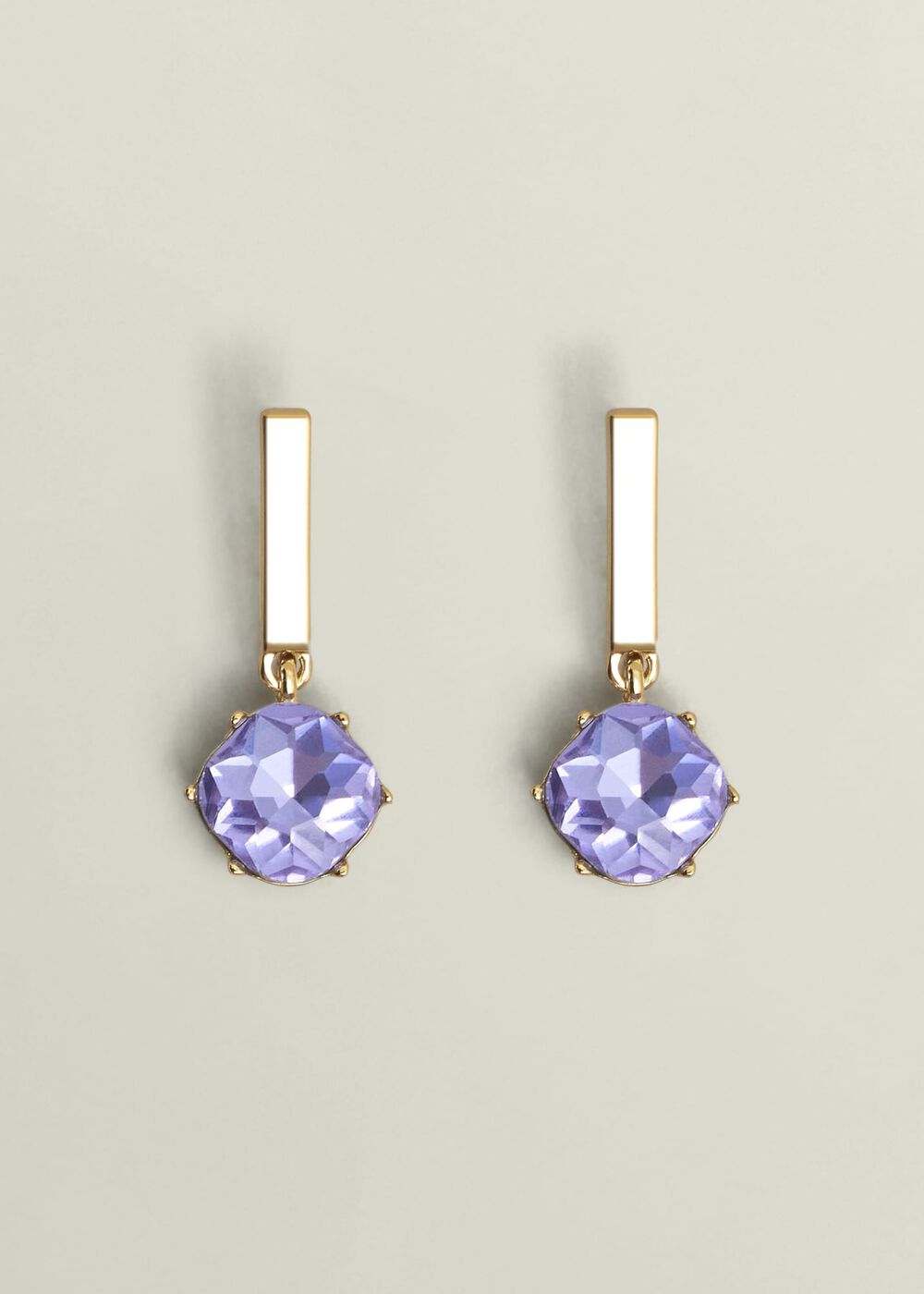 Aria Earrings, Lavender Purple, hi-res