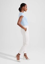 Sherry Pants, Ivory Grey, hi-res