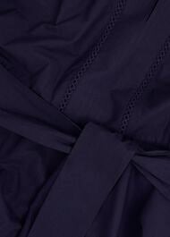 Vanessa Cotton Dress, True Navy, hi-res