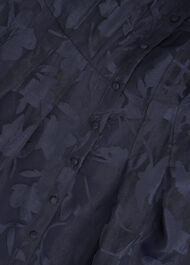 Petite Tess Shirt Dress, Midnight Navy, hi-res