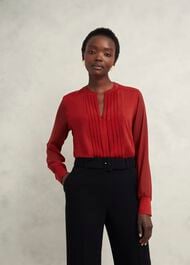 Darcey Top, Pomegranate Red, hi-res
