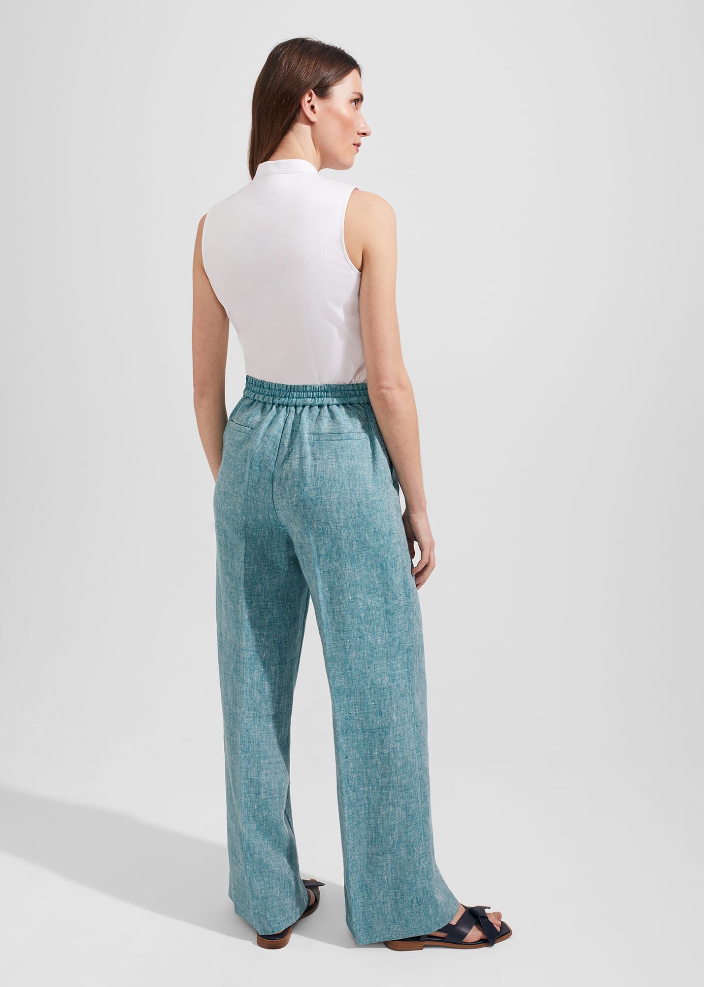 Hobbs discount linen trousers