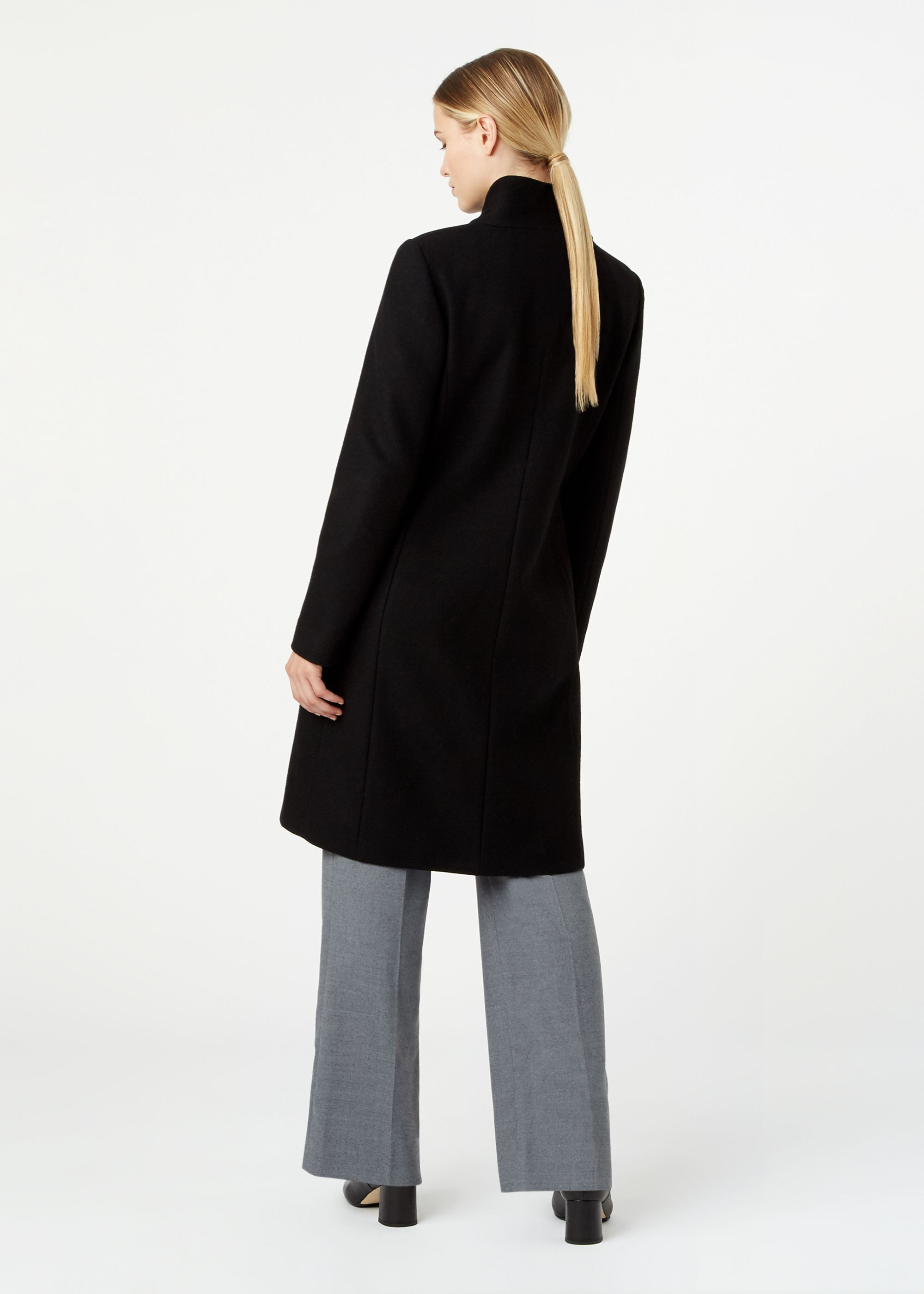 Hobbs romy wool blend coat clearance