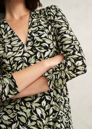Elosie Jersey Dress, Navy Multi, hi-res