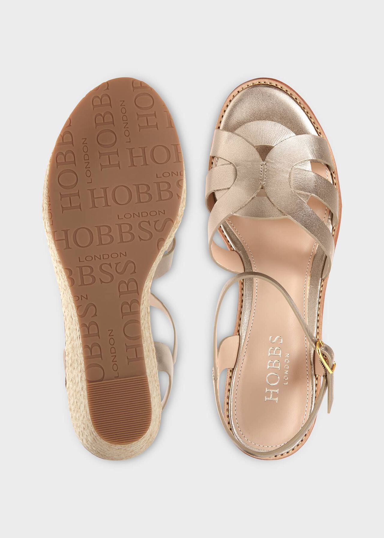 Grace Espadrille, Gold, hi-res