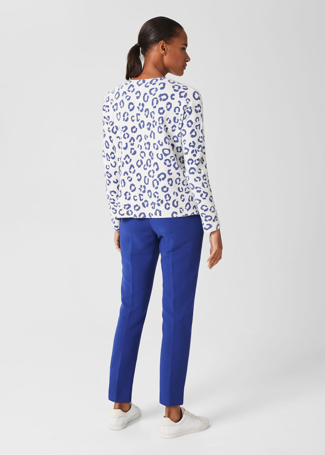 Suki Slim Trousers, Cobalt Blue, hi-res