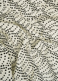 Ruthie Spot Dress, Cream Black, hi-res