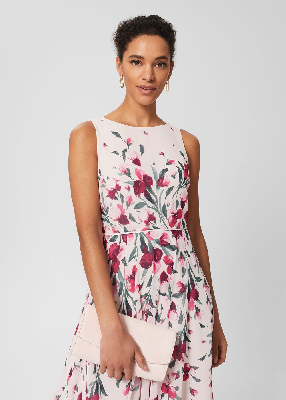 Sarah Clutch, Pale Pink, hi-res