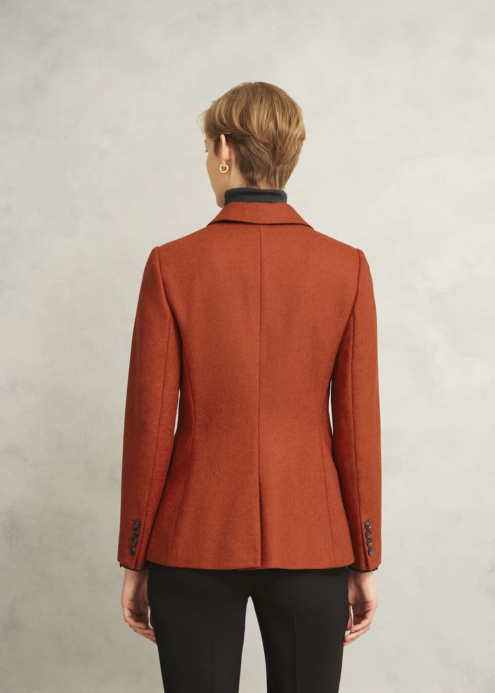 Jess Wool Jacket, Orange, hi-res