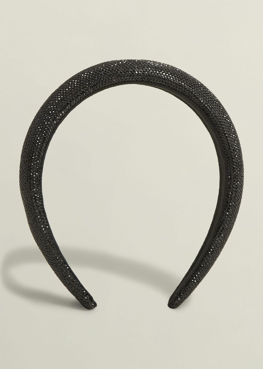 Rosana Sparkle Headband, Black, hi-res