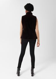 Verena Gilet, Aubergine, hi-res