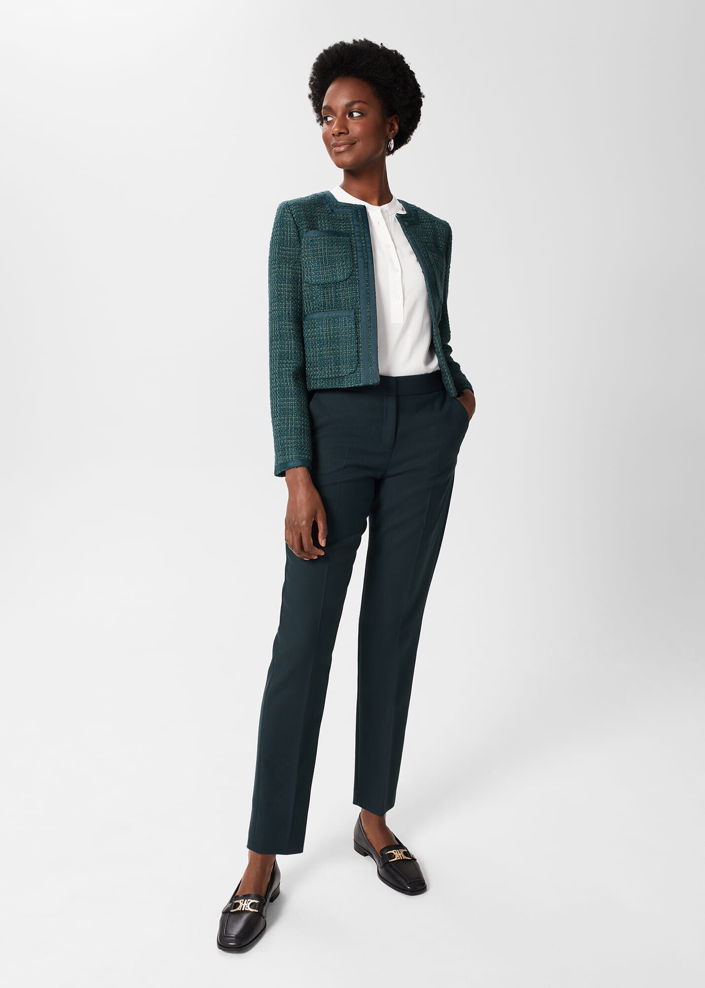 Tweed skirt new arrivals jacket