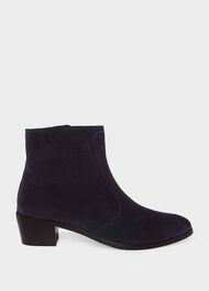 Shona Ankle Boots, Navy, hi-res