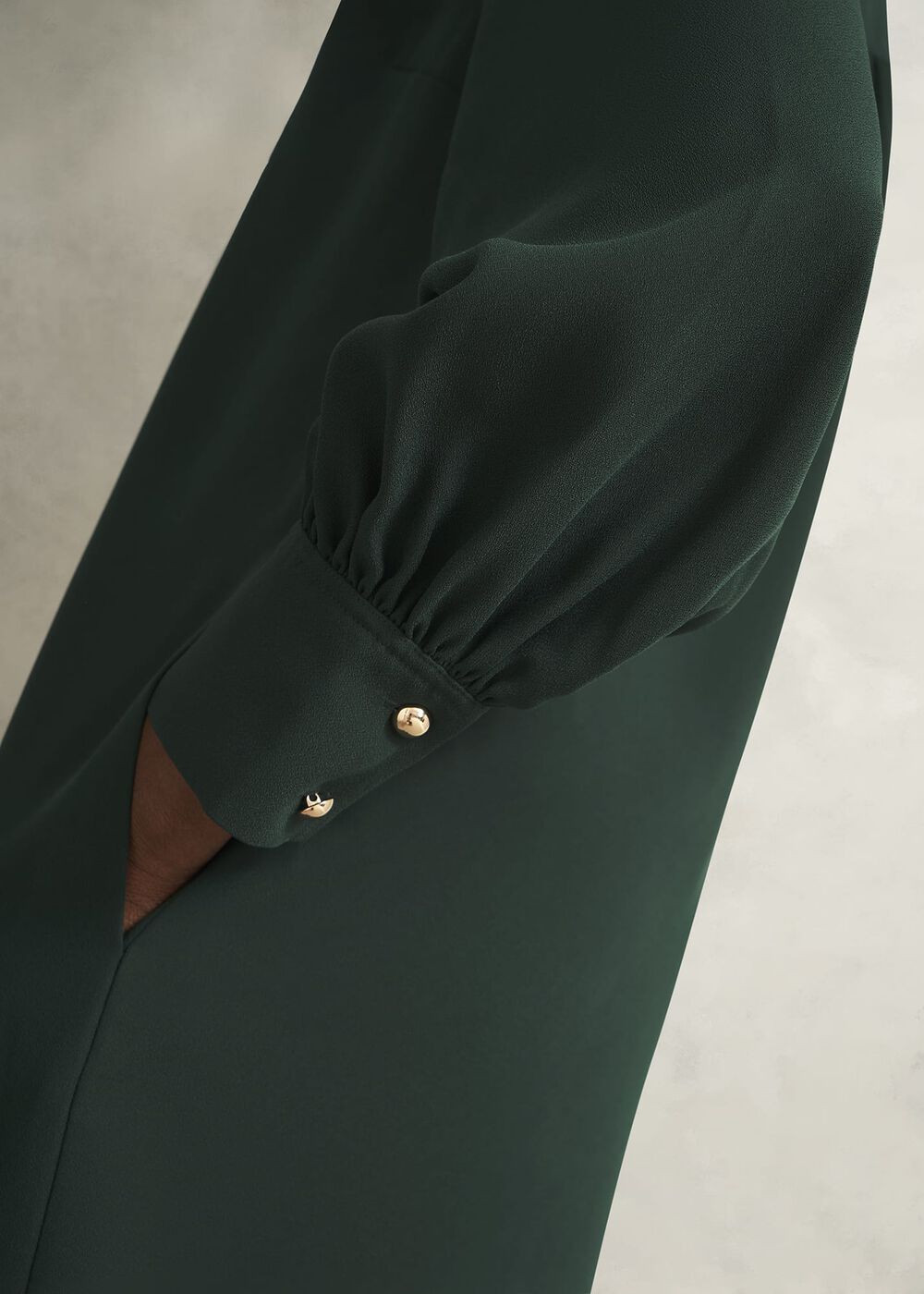 Stephanie Dress, Ponderosa Green, hi-res