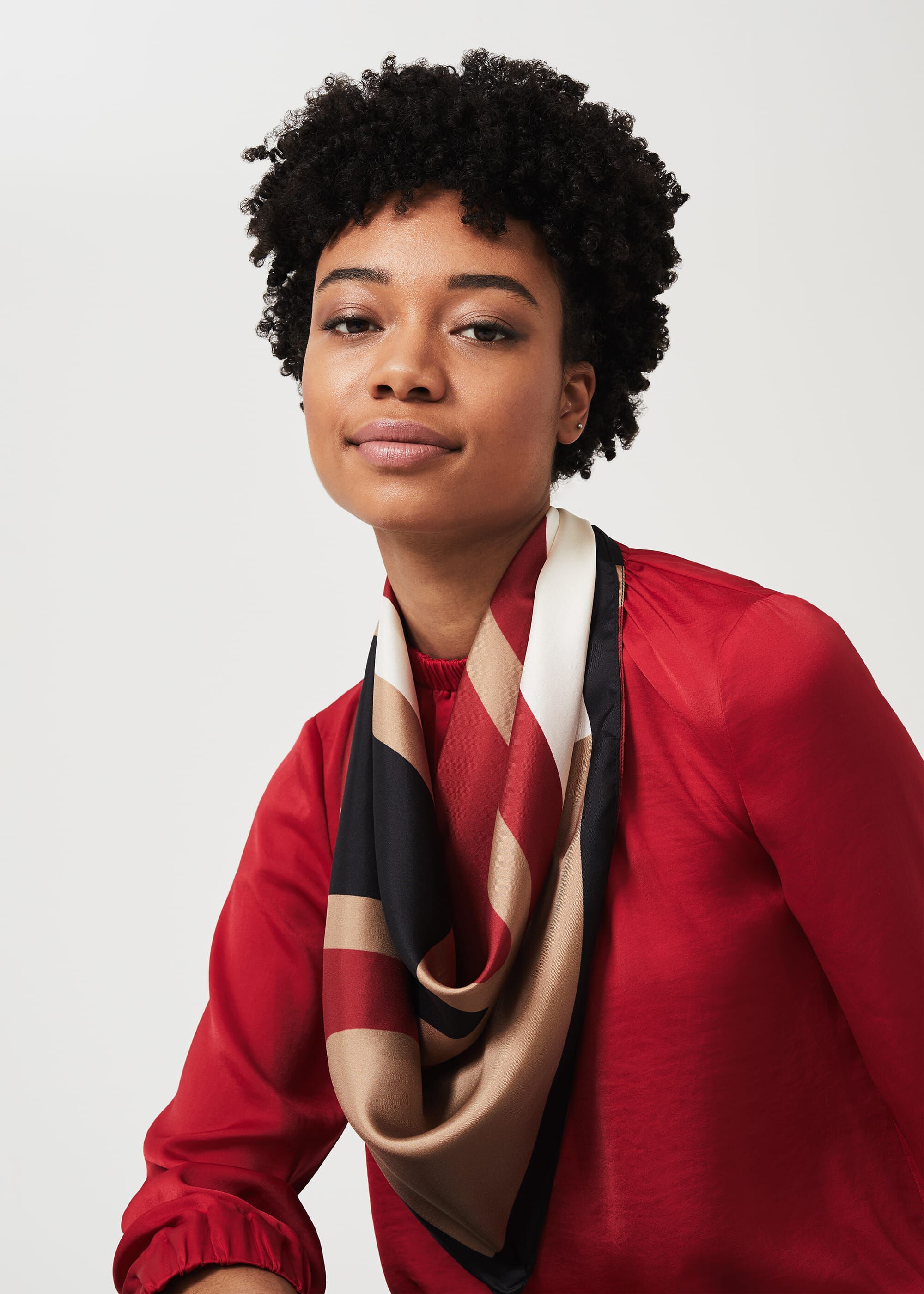 Hobbs silk scarf clearance