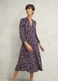 Petite Harlie Jersey Dress, Multi, hi-res