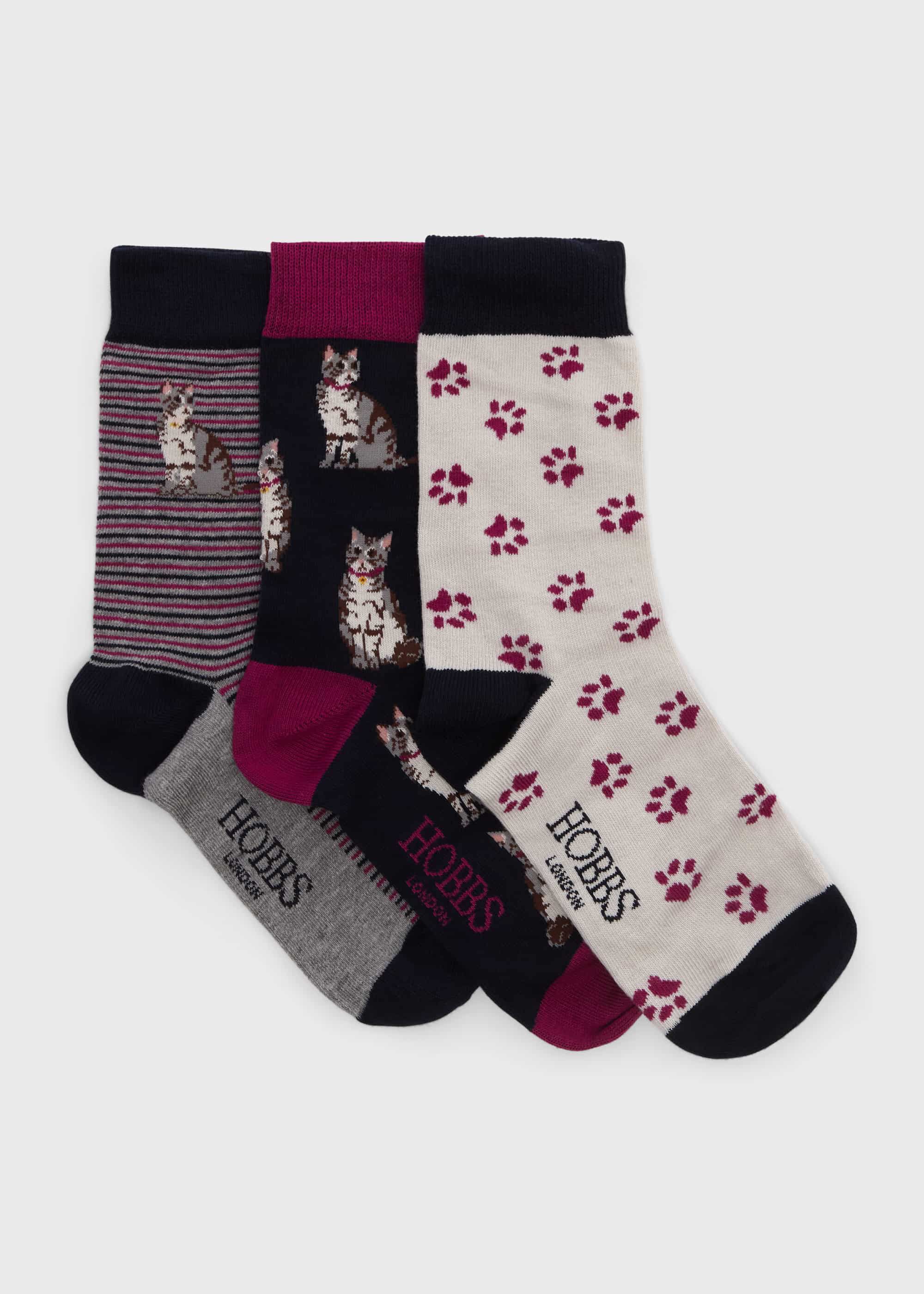 ladies printed socks