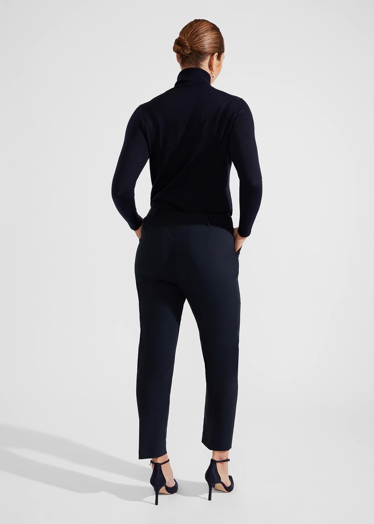 Quin Tapered Trousers, Navy, hi-res