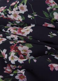 Petite Carly Dress, Navy Pink Multi, hi-res