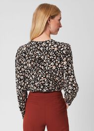 Kamala Blouse, Black Multi, hi-res