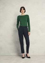 Perla Merino Wool Sweater, Agate Green, hi-res