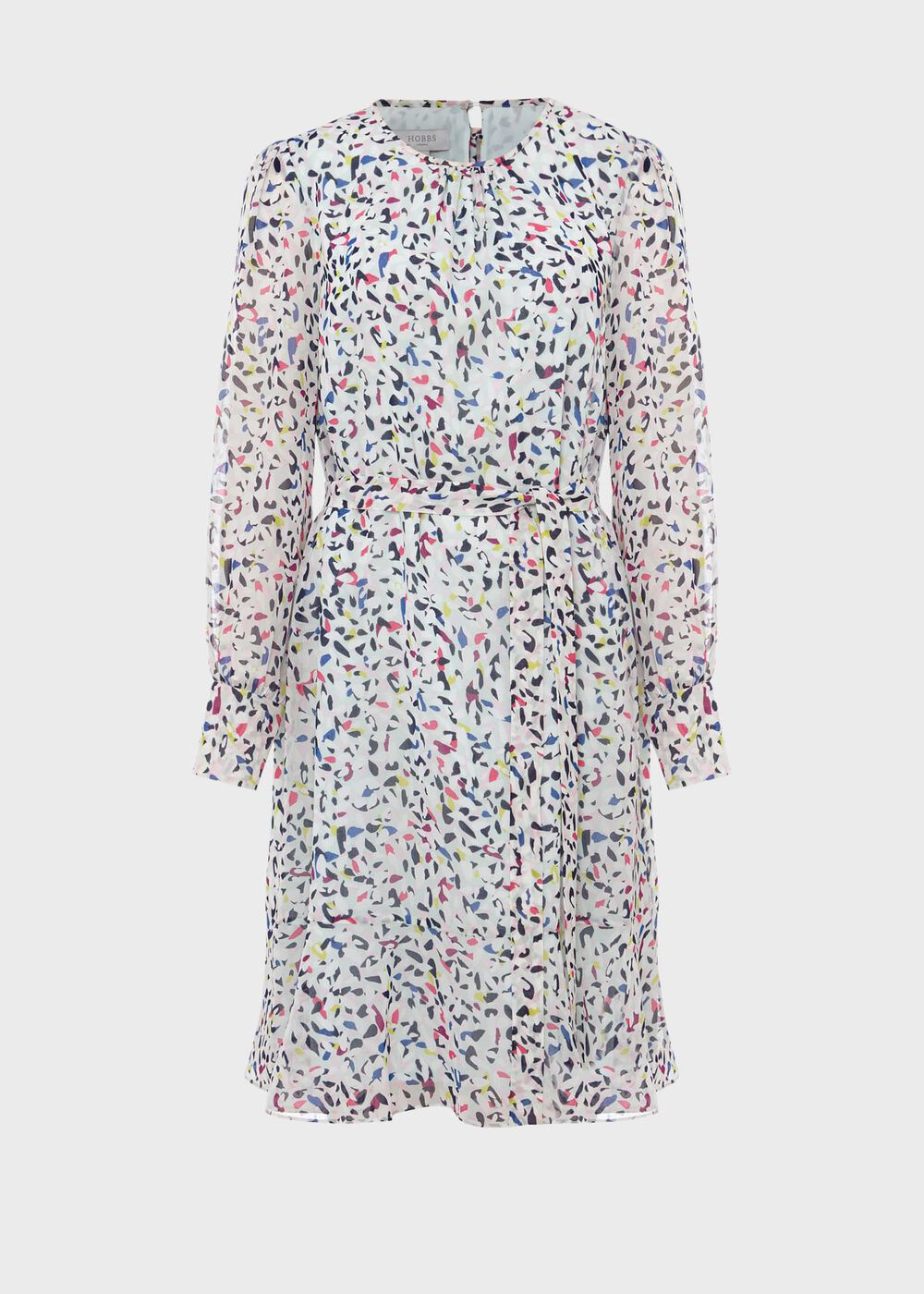 Petite Frances A Line Dress, Sage Green, hi-res