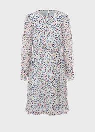 Petite Frances A Line Dress, Sage Green, hi-res