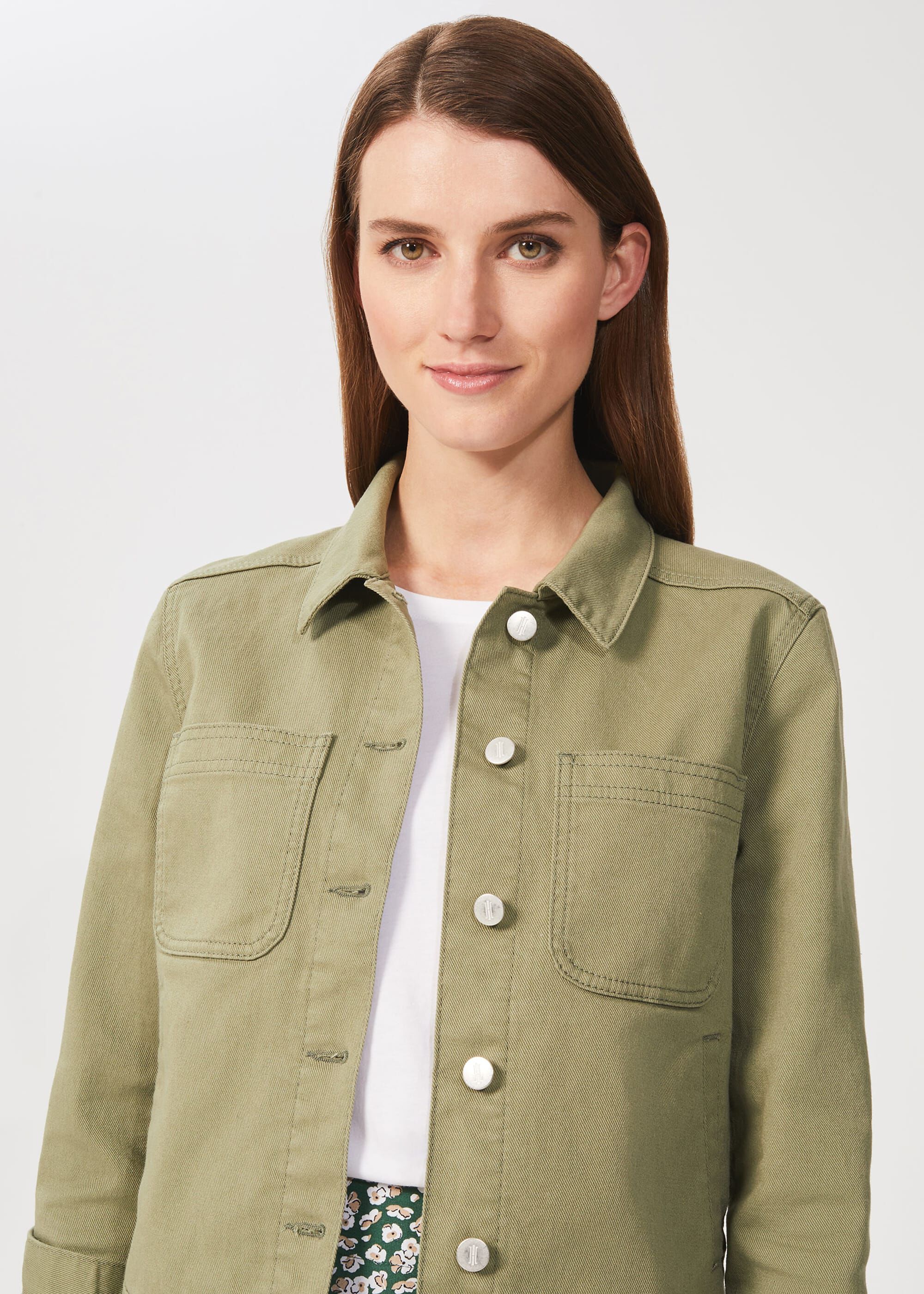 Hobbs denim deals jacket