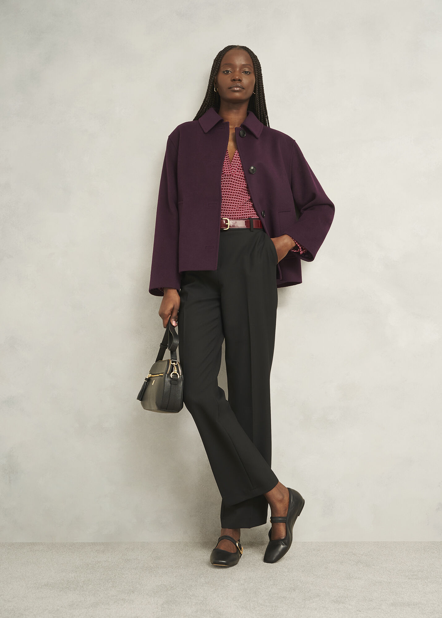Zoe Wool Blend Jacket | Hobbs US |