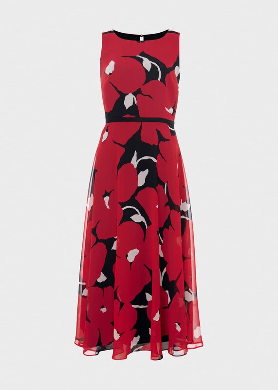 Carly Floral Midi Dress