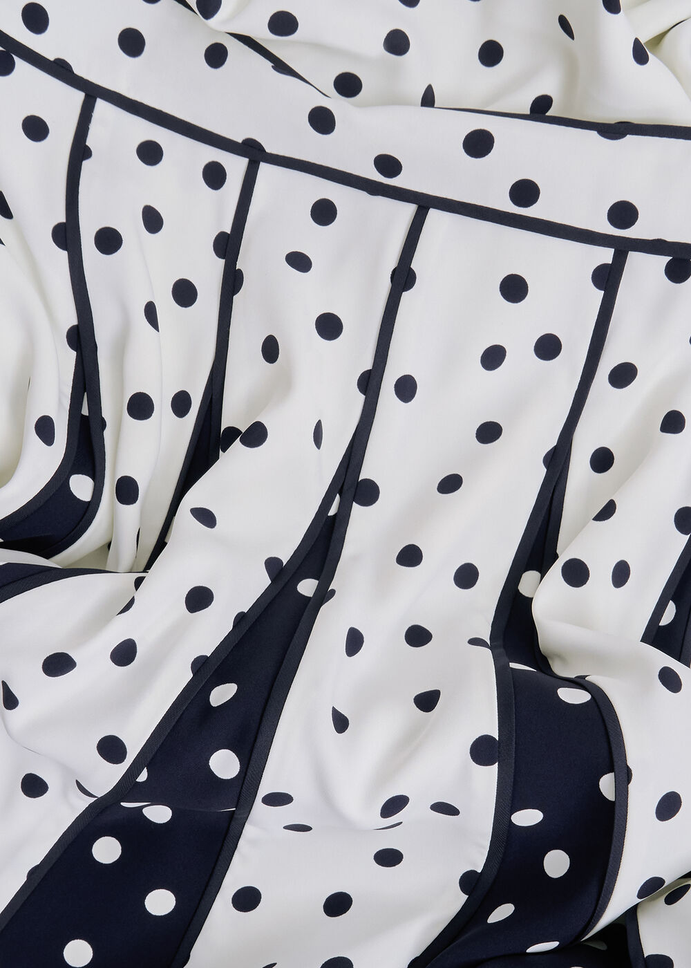 Petite Angelica Spot Dress, Ivory Midnight, hi-res