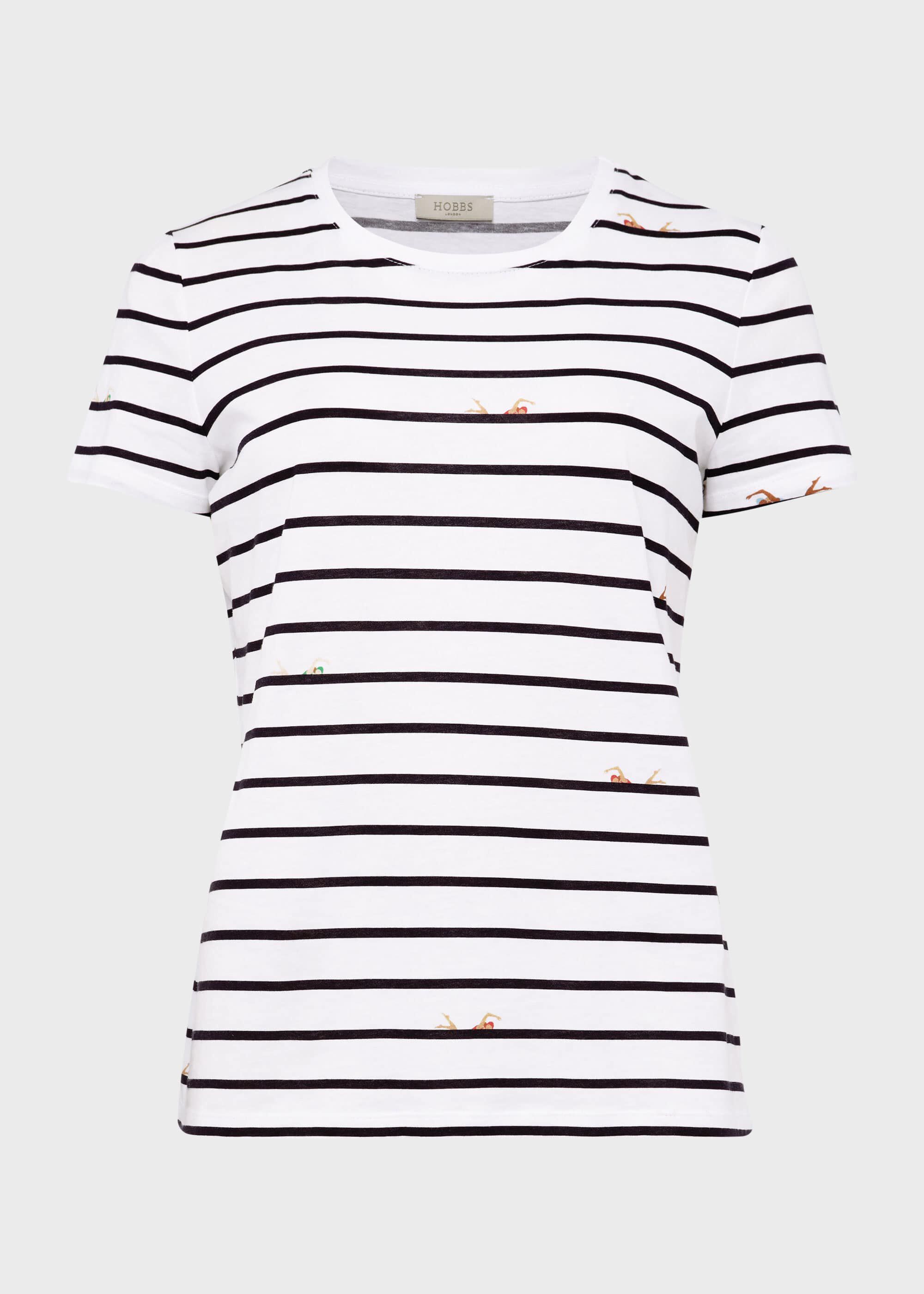 Pixie Cotton Printed T-Shirt | Hobbs UK |