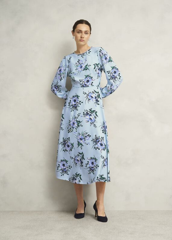 Claudine Embellished Floral Dress