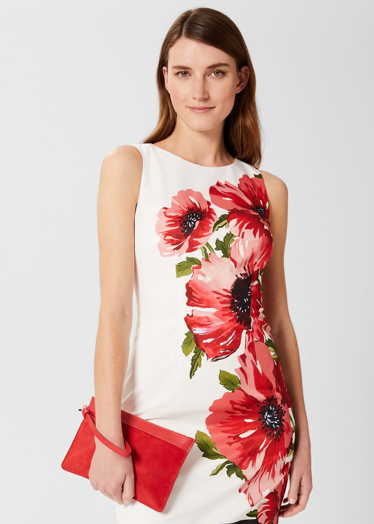 Lundy Wristlet, Wildflower Red, hi-res
