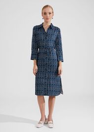 Cali Dress, Blue Multi, hi-res