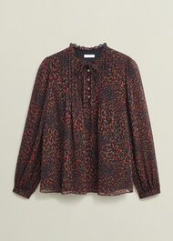 Carolina Blouse, Black Copper, hi-res
