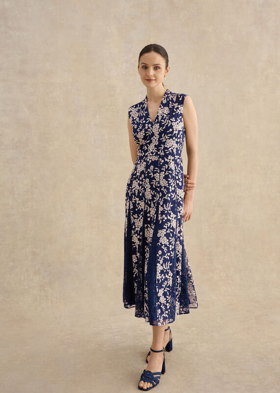 Petite Quin Embroidered Dress&nbsp;