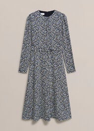 Dakota Jersey Dress, Navy Multi, hi-res