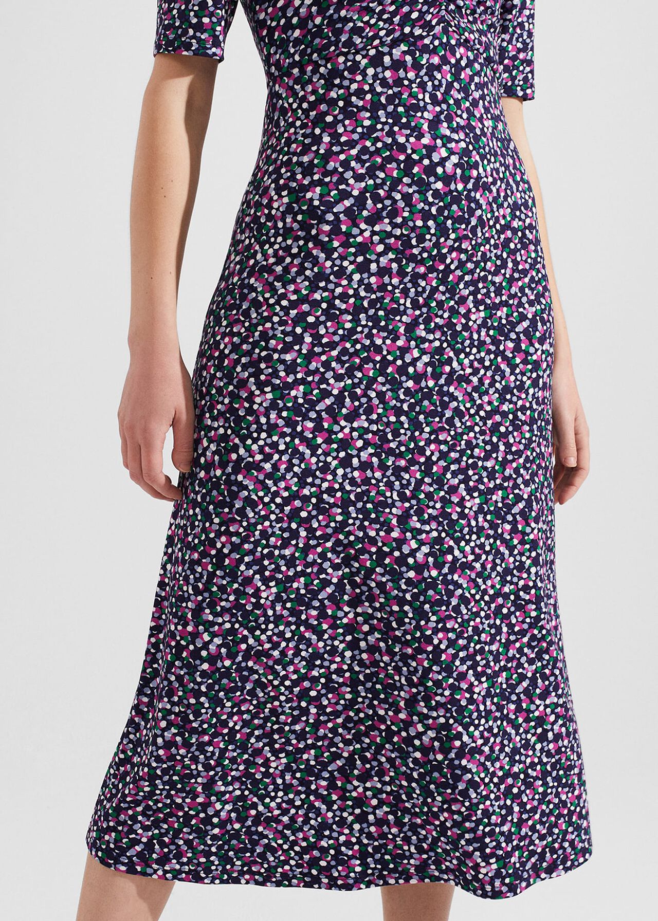Frankie Dress, Navy Multi, hi-res