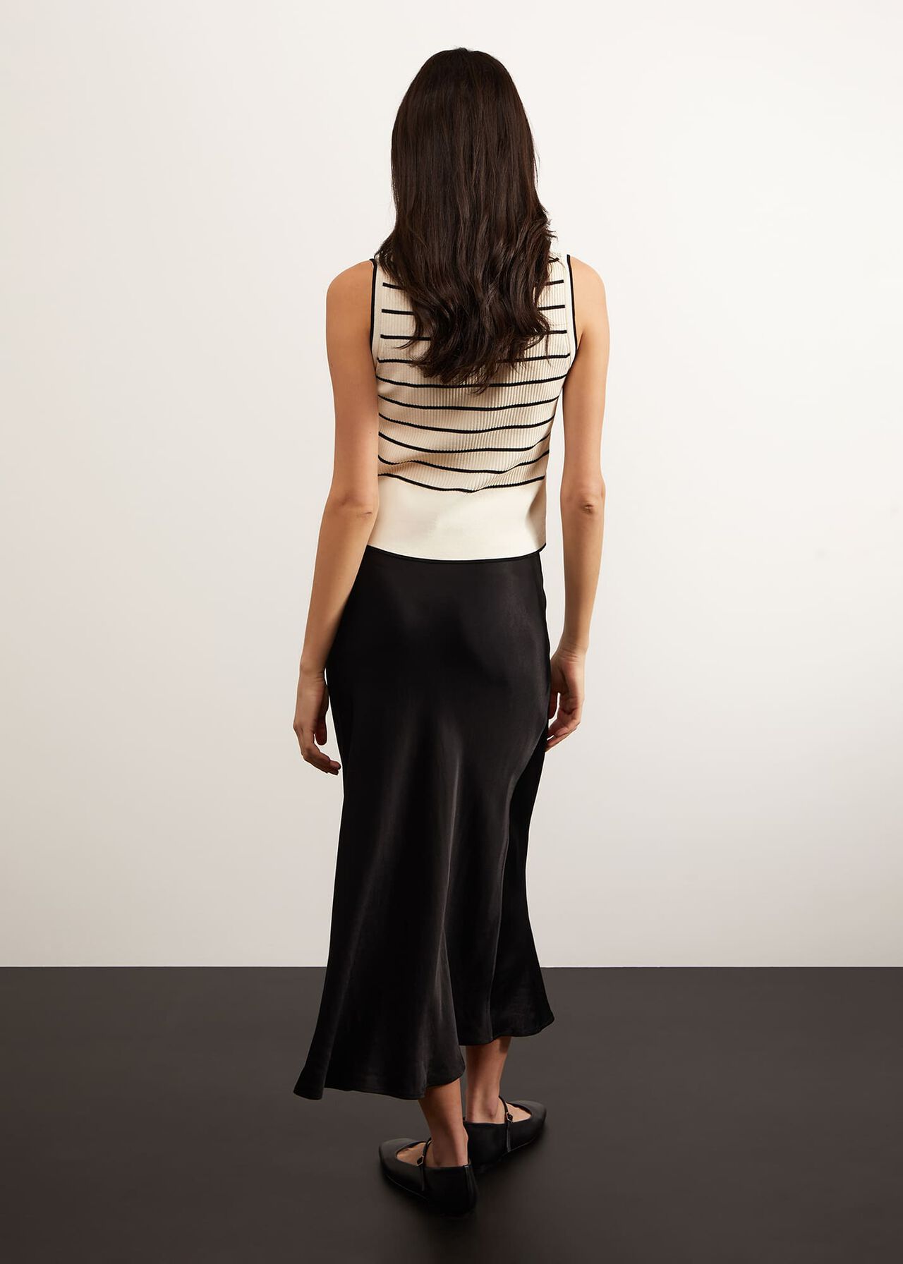 Chelsea Midi Skirt, Black, hi-res