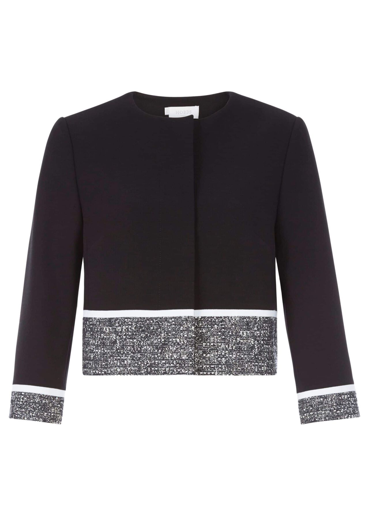 Robyn Jacket Black Ivory
