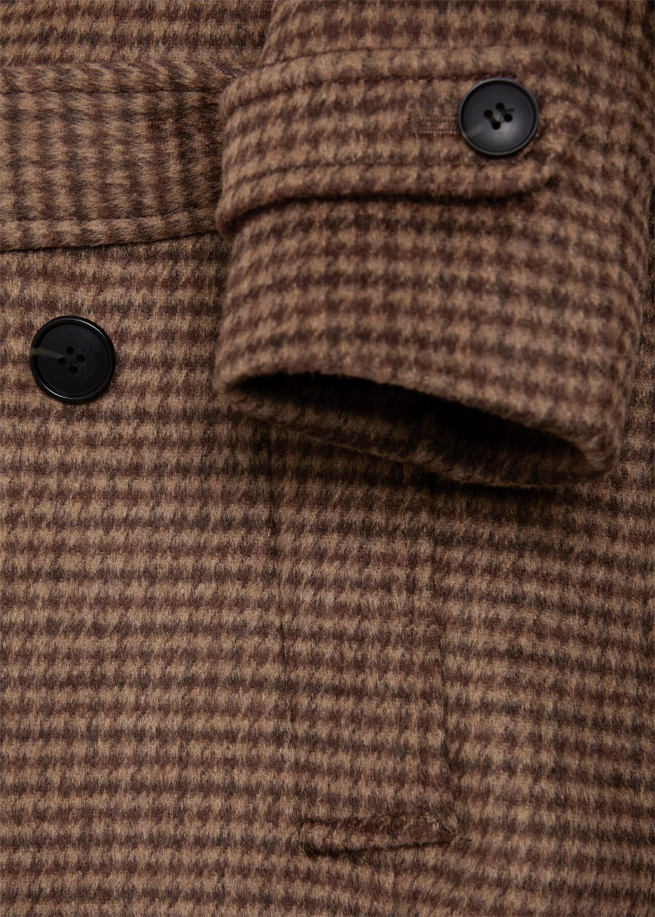 Bromley Check Trench, Brown Multi, hi-res