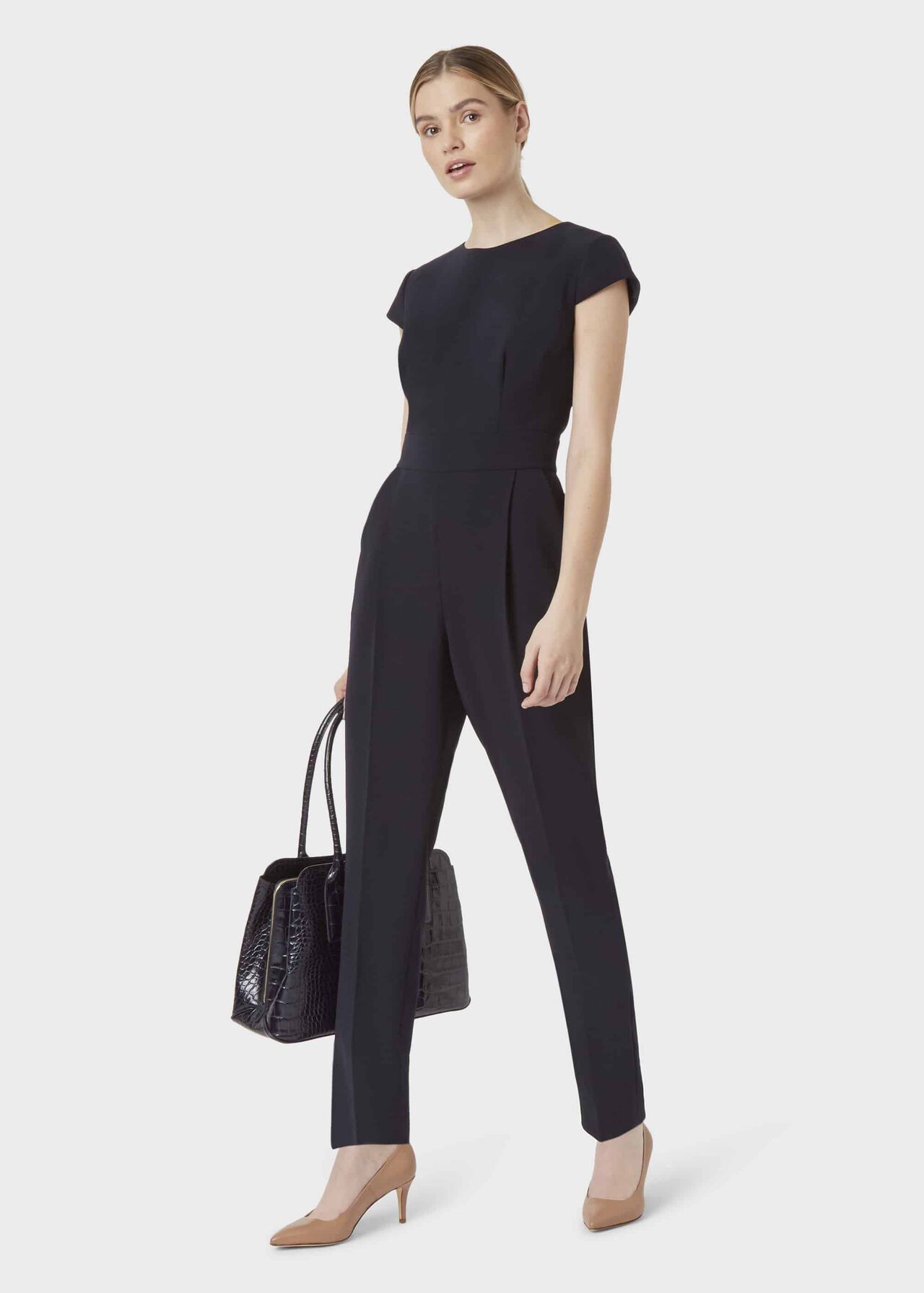 Maya Jumpsuit, Navy, hi-res