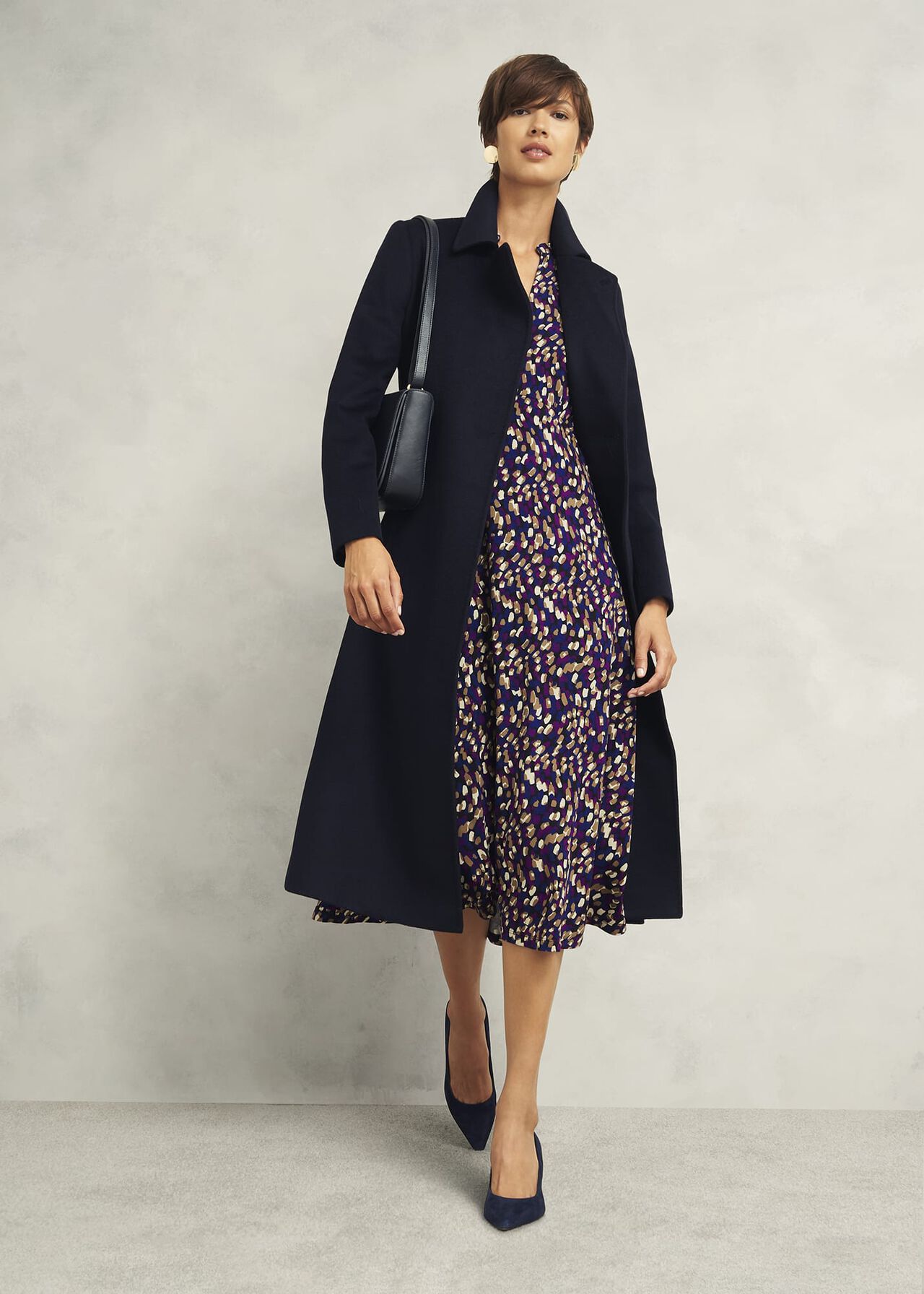 Petite Harlie Jersey Dress, Multi, hi-res