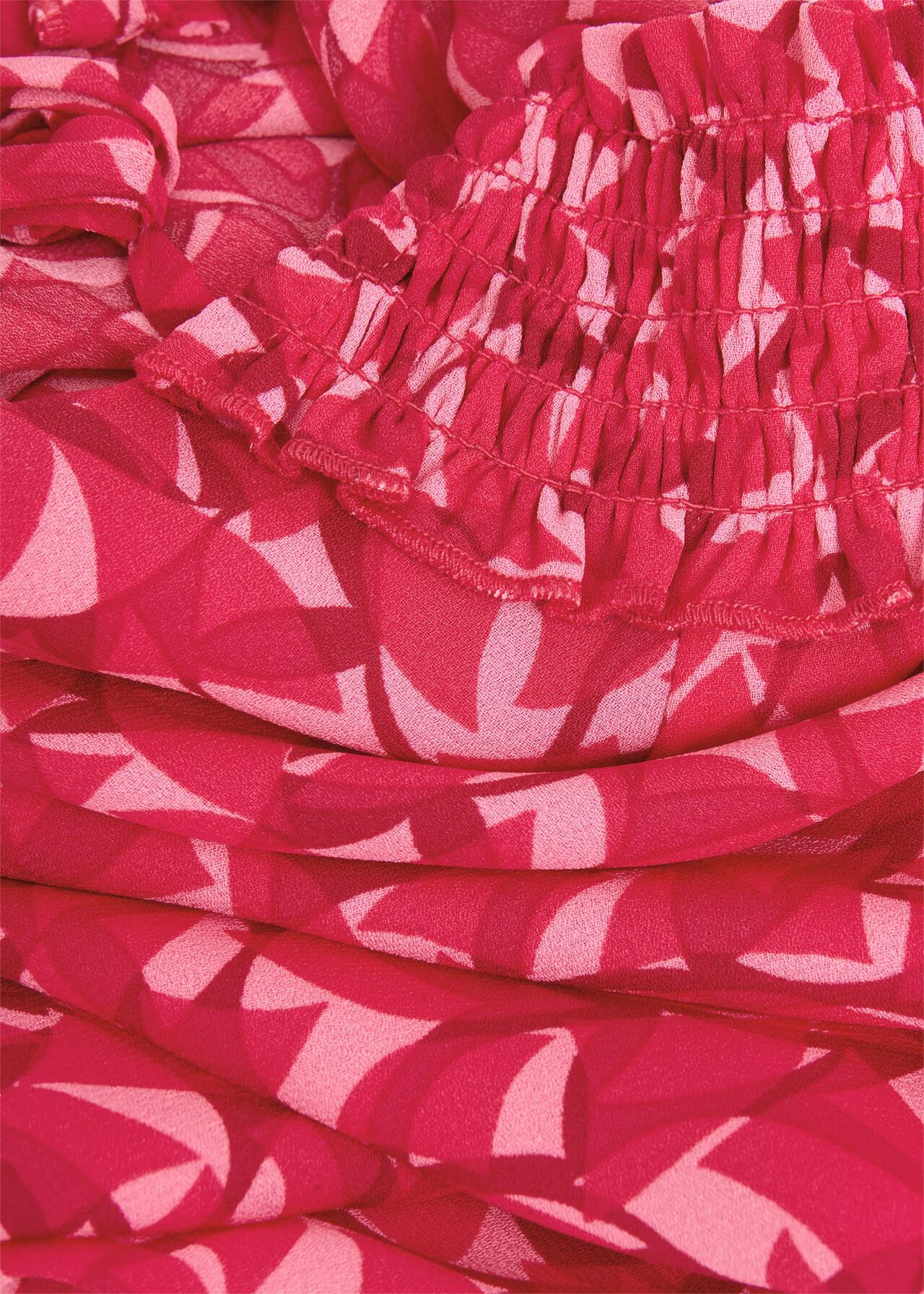 Kennedy Print Blouse, Pink Multi, hi-res