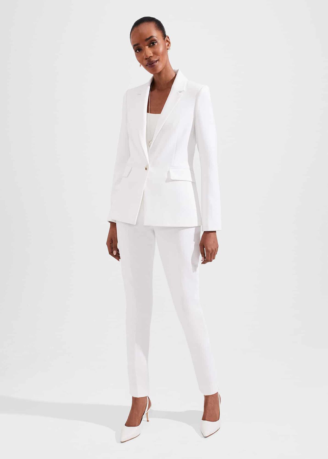 Kaia Trousers, Fresh Ivory, hi-res
