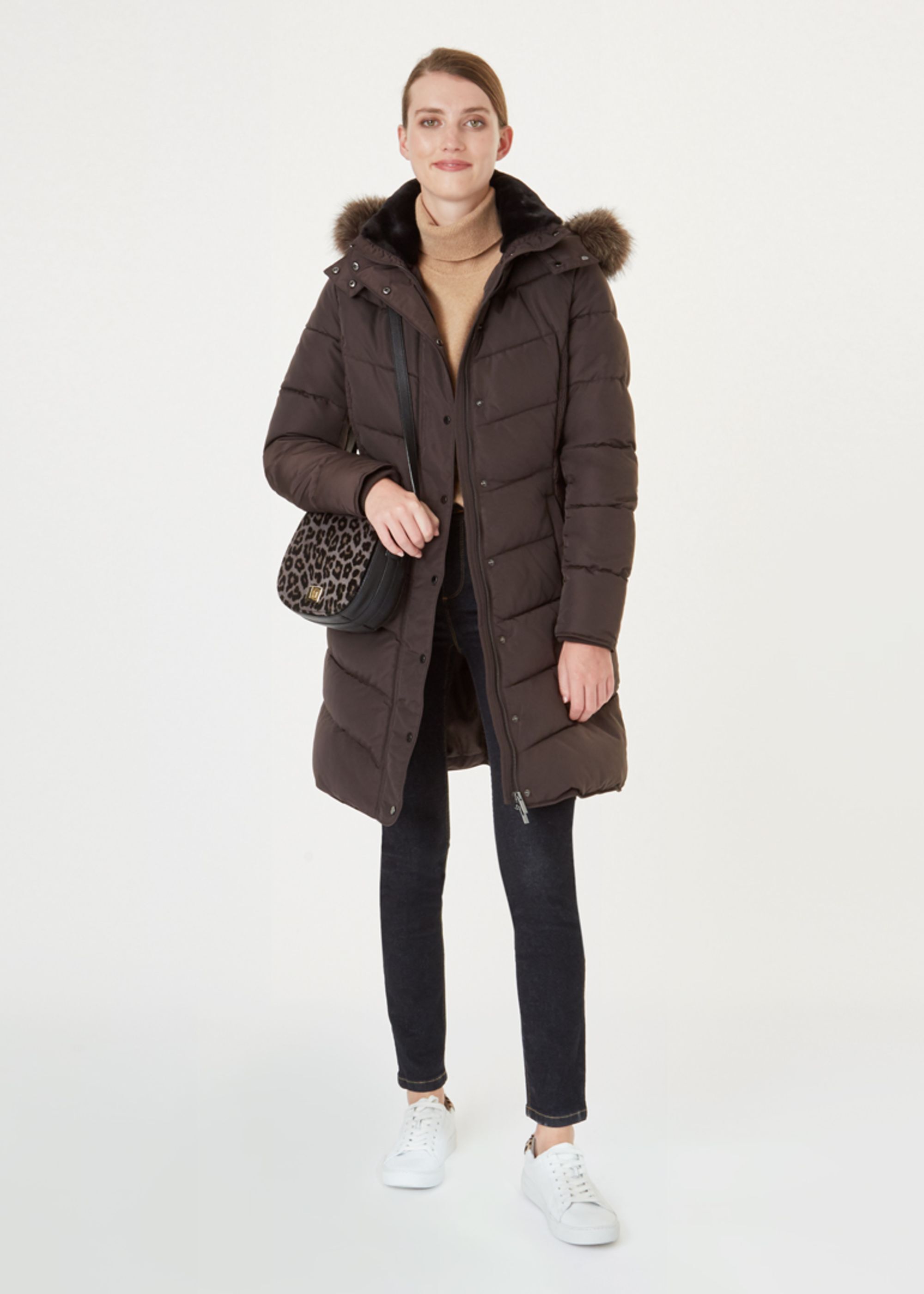 Hobbs lilian puffer coat navy clearance